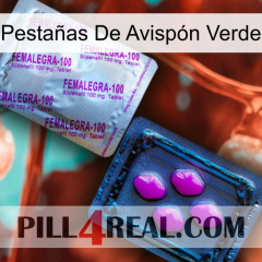 Pestañas De Avispón Verde 37